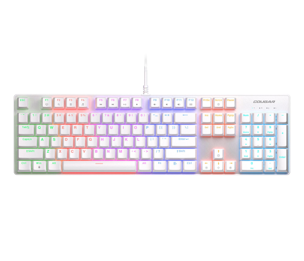 COUGAR Ultimus EX Keyboard White CGR-WM1MW-ULE - 1311338 - zdjęcie